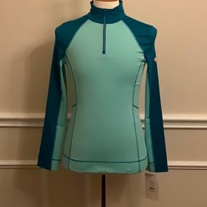 Spyder Savona Zip T-Neck - Vin